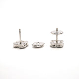 【6jhb0065】ヴァンクリーフ＆アーペル ピアス スウィート アルハンブラ K18WG ホワイトゴールド マザーオブパール【中古】レディース