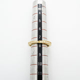 【6jhb0068】ティファニー リング ロック フルダイヤ K18YG イエローゴールド ダイヤモンド 0.36ct 7.5号【中古】レディース