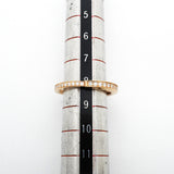 【6jhb0069】ティファニー リング ロック フルダイヤ K18PG ピンクゴールド ダイヤモンド 0.36ct 8号【中古】レディース