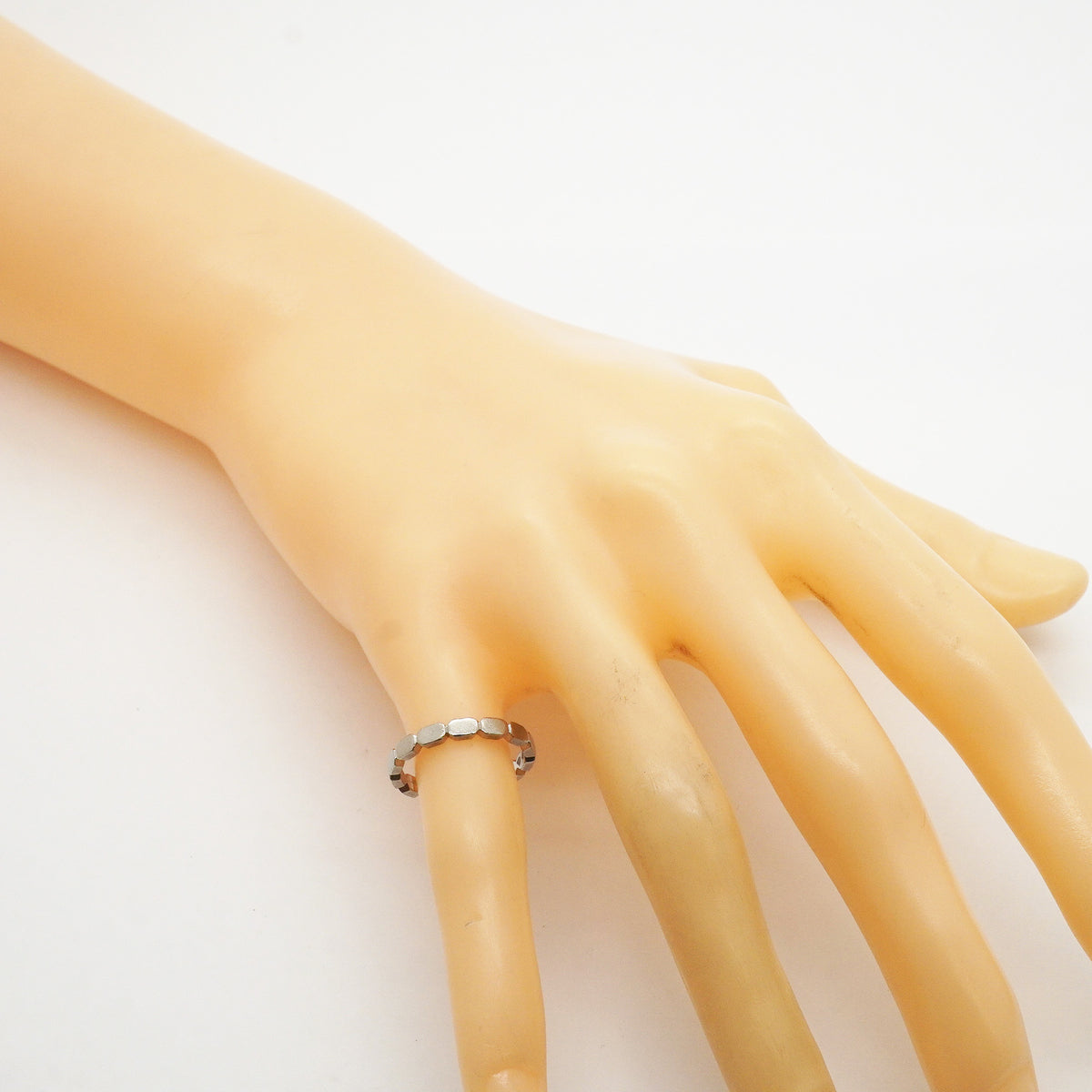 【6jhb0070】シャネル リング プルミエール/プロメス 2PD Pt950 プラチナ ダイヤモンド ＃50【中古】レディース