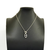 【6jhb0078】エルメス ネックレス シェーヌダンクル アミュレット シルバー925【中古】レディース