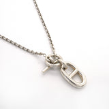 【6jhb0078】エルメス ネックレス シェーヌダンクル アミュレット シルバー925【中古】レディース
