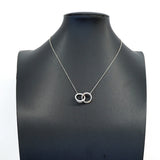 【6jhb0088-k】ティファニー ネックレス 1837/インターロッキング シルバー925【中古】レディース
