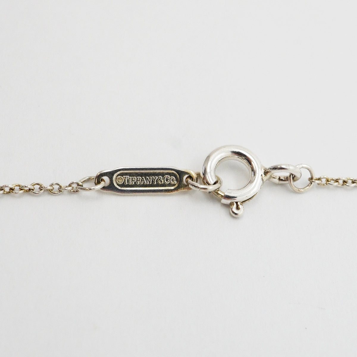 【6jhb0088-k】ティファニー ネックレス 1837/インターロッキング シルバー925【中古】レディース