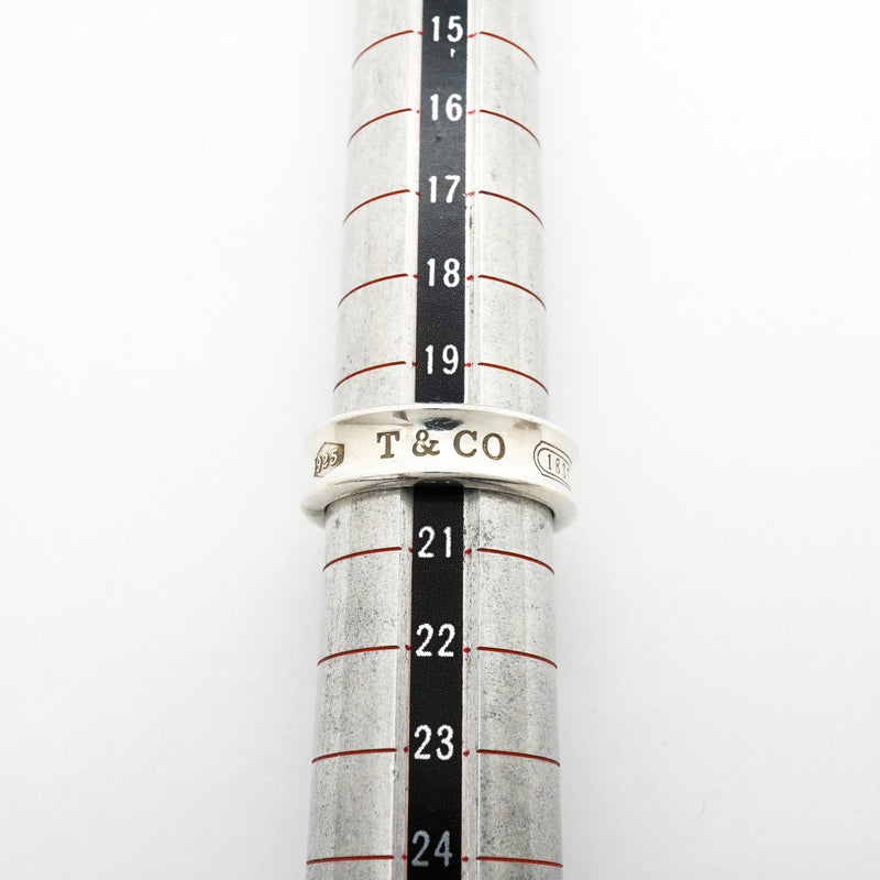 【6jhb0091-k】ティファニー リング ナロー シルバー925 20号【中古】メンズ