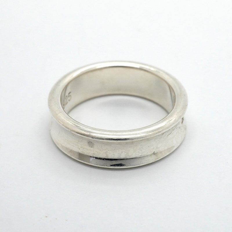 【6jhb0091-k】ティファニー リング ナロー シルバー925 20号【中古】メンズ