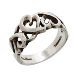 【6jhb0117】ティファニー リング トリプルラビングハート シルバー925 16.5号【中古】レディース