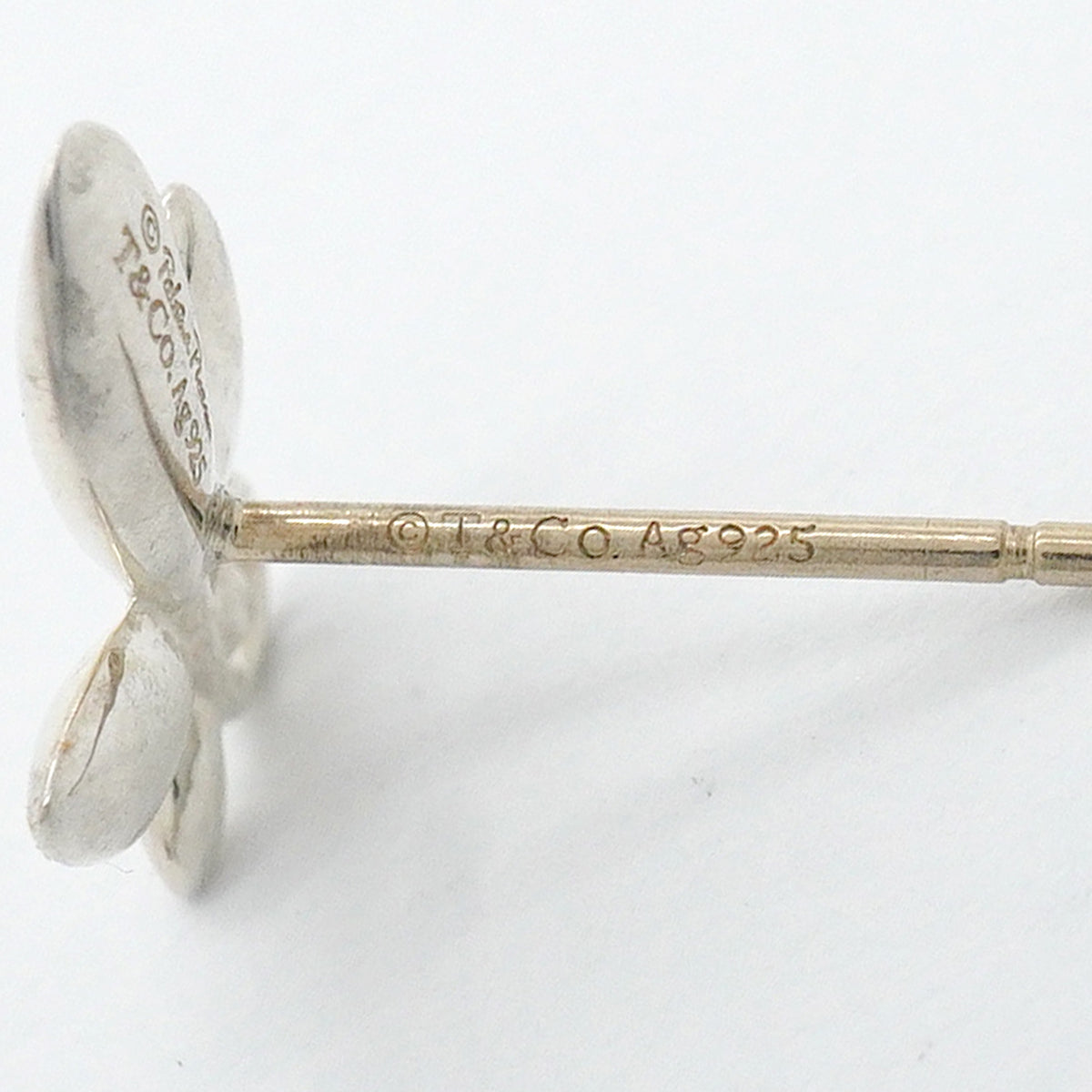 【6jhb0166-k】ティファニー ピアス オリーブリーフ シルバー925【中古】レディース