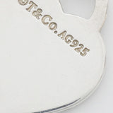 【6jhb0171-k】ティファニー ネックレス リターントゥ/ハートタグ シルバー925【中古】レディース