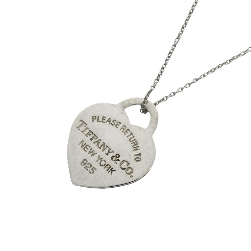 【6jhb0171-k】ティファニー ネックレス リターントゥ/ハートタグ シルバー925【中古】レディース