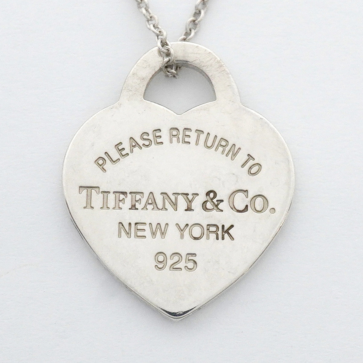 【6jhb0171-k】ティファニー ネックレス リターントゥ/ハートタグ シルバー925【中古】レディース