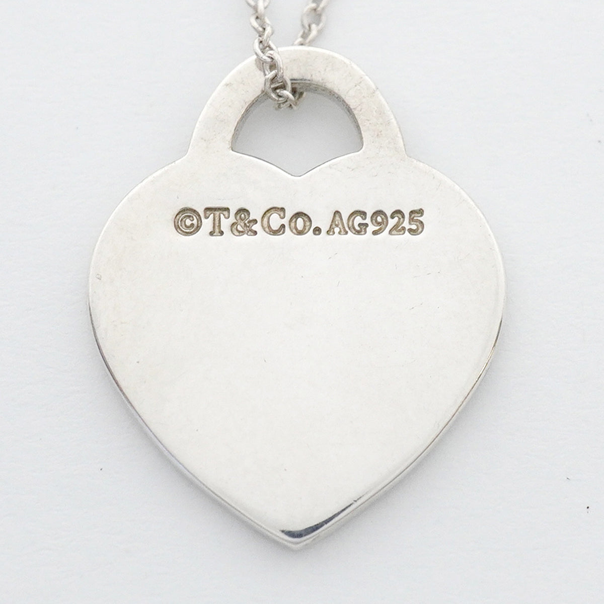 【6jhb0171-k】ティファニー ネックレス リターントゥ/ハートタグ シルバー925【中古】レディース