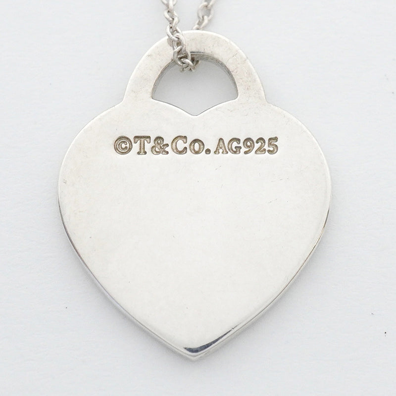 【6jhb0171-k】ティファニー ネックレス リターントゥ/ハートタグ シルバー925【中古】レディース
