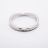 【6jhb0182】カルティエ リング バレリーナ Pt950 プラチナ ダイヤモンド ＃47【中古】レディース