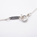 【6jhb0187-k】ティファニー ネックレス リーフ シルバー925【中古】レディース