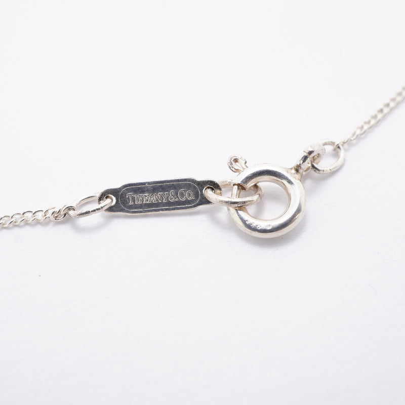 【6jhb0187-k】ティファニー ネックレス リーフ シルバー925【中古】レディース