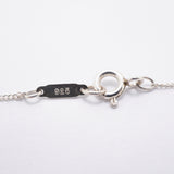 【6jhb0187-k】ティファニー ネックレス リーフ シルバー925【中古】レディース