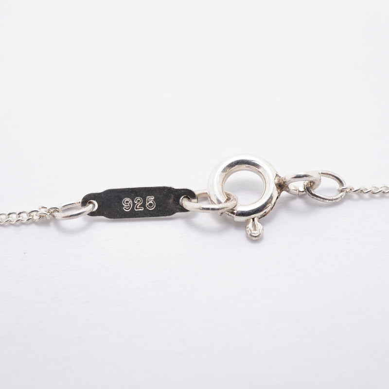 【6jhb0187-k】ティファニー ネックレス リーフ シルバー925【中古】レディース