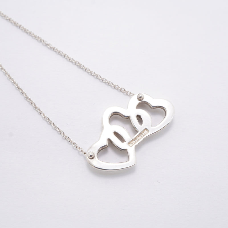 【6jhb0189-k】ティファニー ネックレス トリプルハート シルバー925【中古】レディース