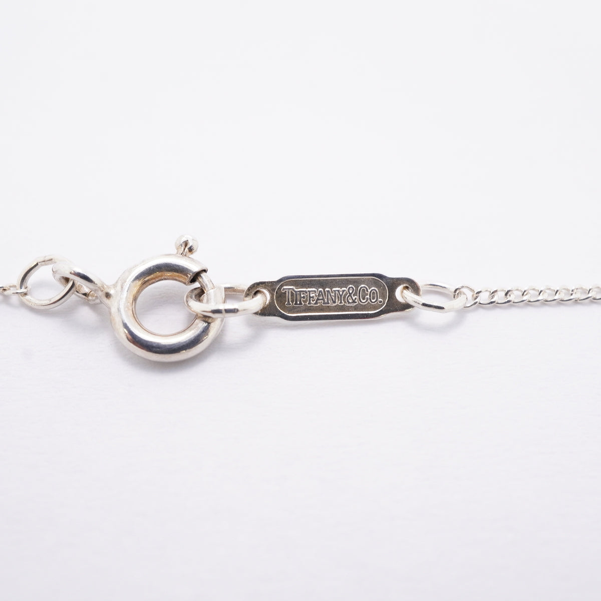 【6jhb0193-k】ティファニー ネックレス ツイストノット/ロープ K18YG イエローゴールド シルバー925【中古】レディース