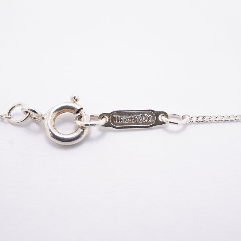 【6jhb0193-k】ティファニー ネックレス ツイストノット/ロープ K18YG イエローゴールド シルバー925【中古】レディース
