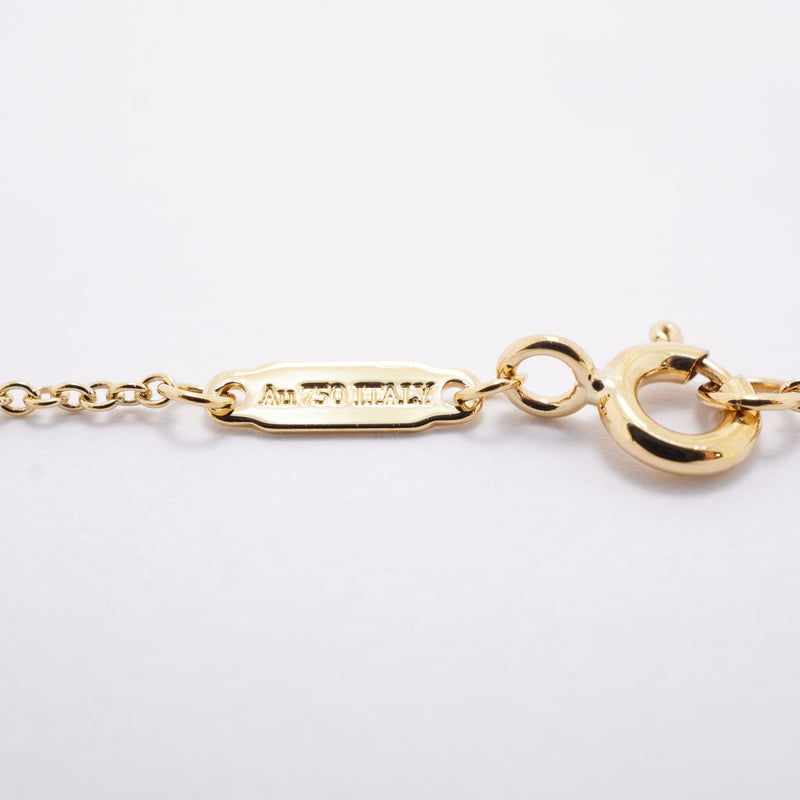 【6jhb0205】ティファニー ネックレス ノット スモール K18YG イエローゴールド【中古】レディース