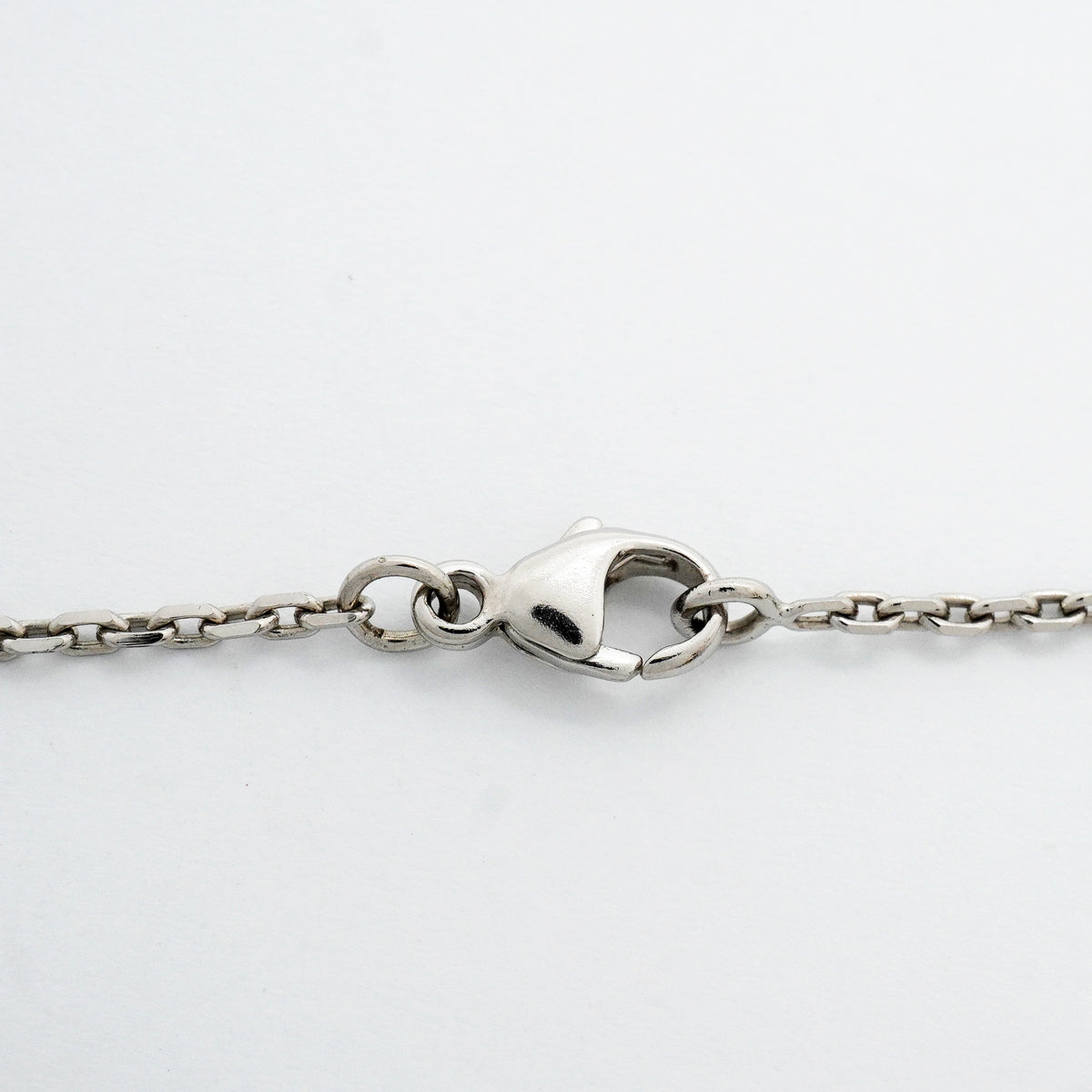 【6jhb0219】エルメス ネックレス ミニポップアッシュ メタル シルバー ホワイト【中古】レディース
