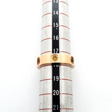 【6jhb0225】カルティエ リング ラブ K18PG ピンクゴールド マルチストーン マルチカラー ＃58【中古】メンズ