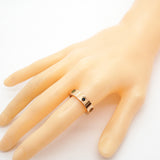 【6jhb0225】カルティエ リング ラブ K18PG ピンクゴールド マルチストーン マルチカラー ＃58【中古】メンズ