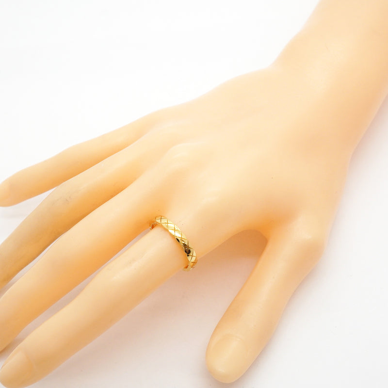 【6jhb0226】シャネル リング ココクラッシュ K18YG イエローゴールド ＃56【中古】メンズ
