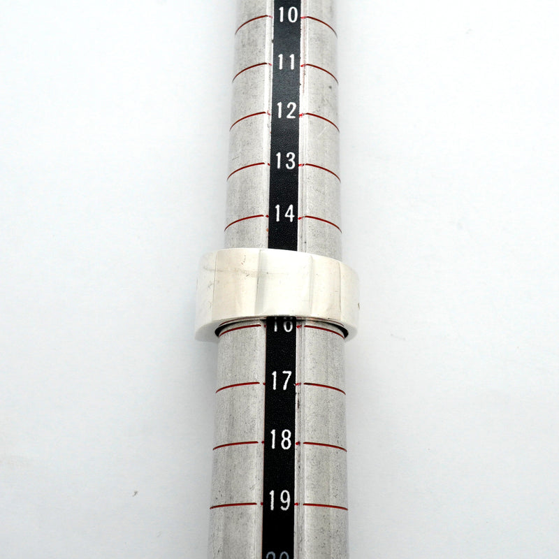 【6jhb0227】エルメス リング キャンディ シルバー925 ブルー ＃57【中古】レディース