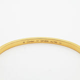 【6jhb0233】カルティエ バングル ラブブレス/SM K18YG イエローゴールド【中古】レディース