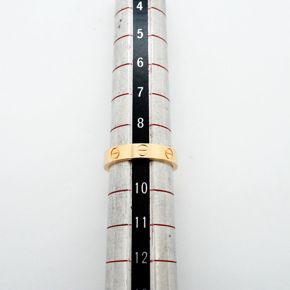 【6jhb0234】カルティエ リング ミニラブ K18PG ピンクゴールド ＃49【中古】レディース