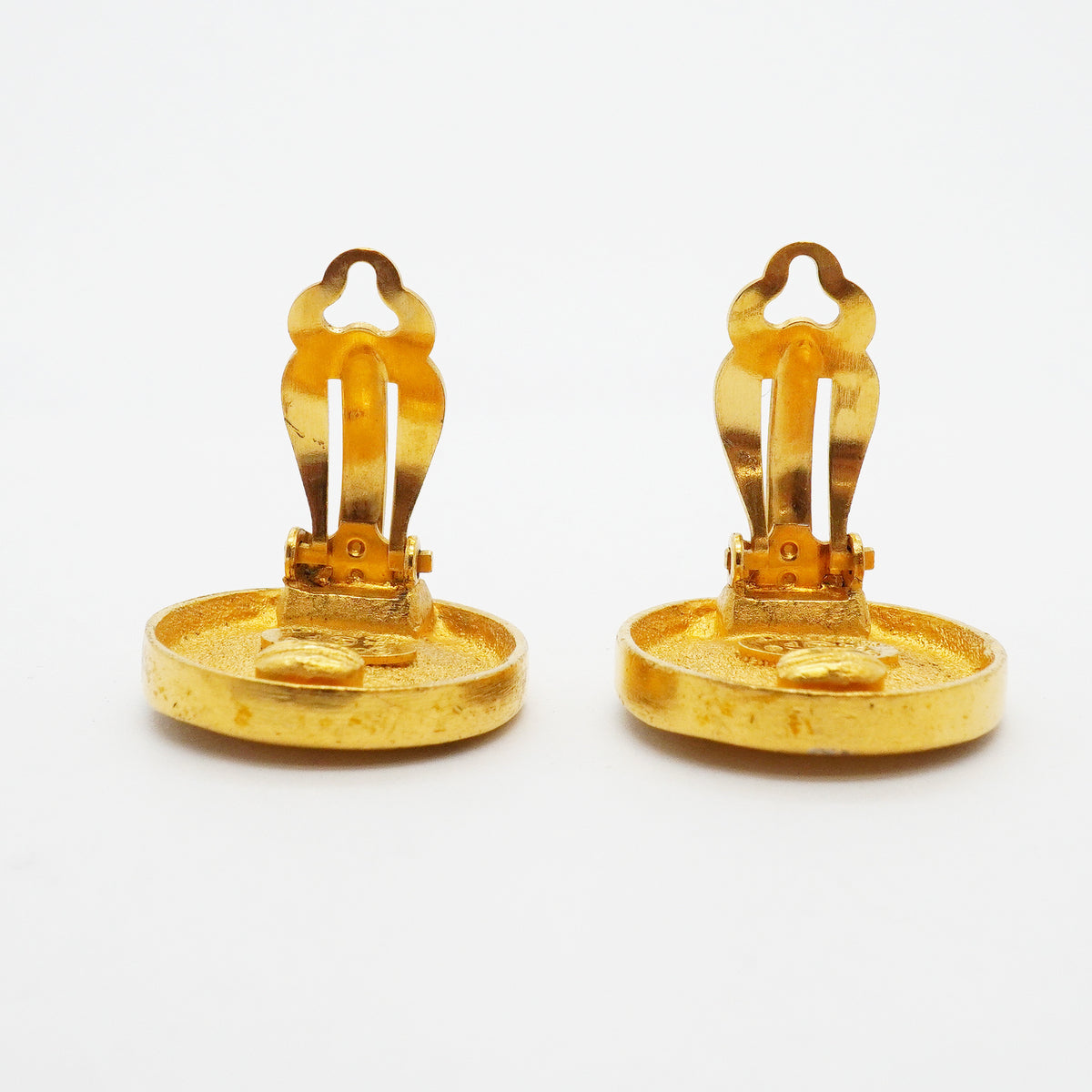 【6jhb0236】シャネル イヤリング ヴィンテージ ココマーク GPメッキ ゴールド【中古】レディース