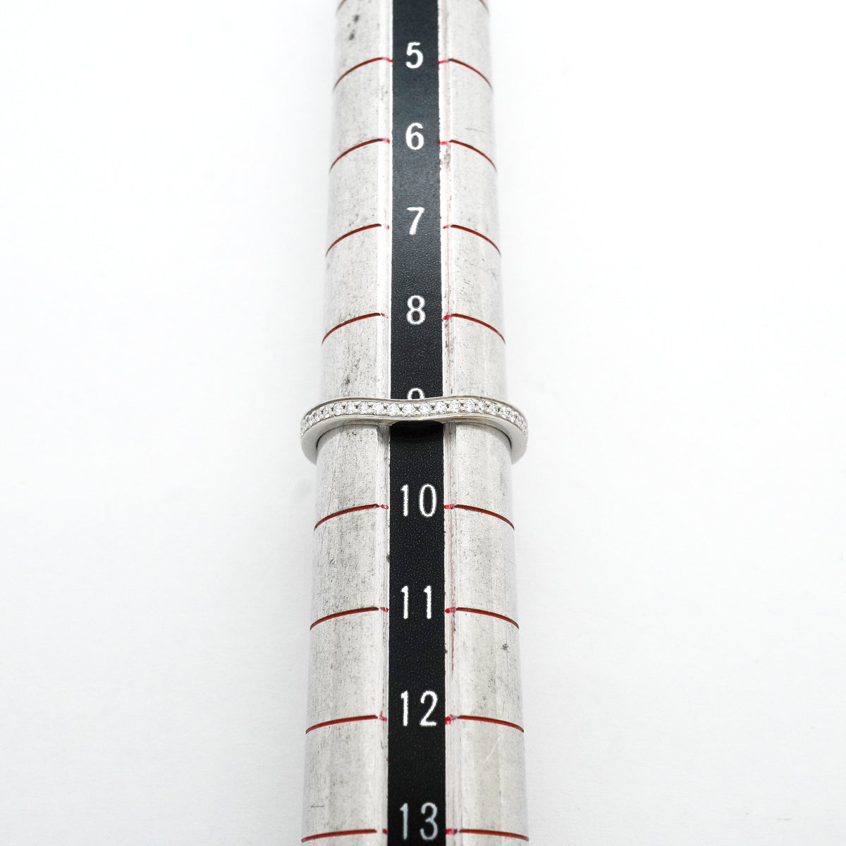 【6jhb0246】カルティエ リング バレリーナ Pt950 プラチナ ダイヤモンド ＃49【中古】レディース