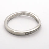 【6jhb0246】カルティエ リング バレリーナ Pt950 プラチナ ダイヤモンド ＃49【中古】レディース