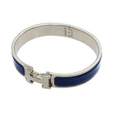 【6jhb0262】エルメス バングル クリッククラックPM メタル シルバー【中古】レディース