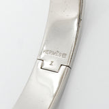 【6jhb0262】エルメス バングル クリッククラックPM メタル シルバー【中古】レディース