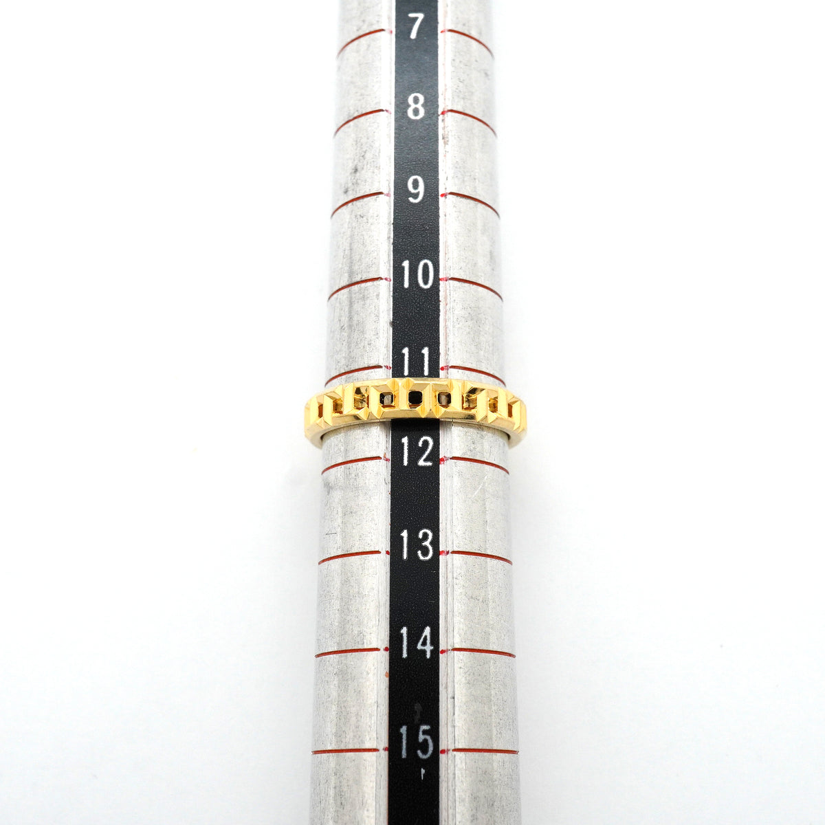 【6jhb0268】ティファニー リング Tトゥルー/ナロー K18YG イエローゴールド 11.5号【中古】レディース