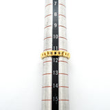 【6jhb0268】ティファニー リング Tトゥルー/ナロー K18YG イエローゴールド 11.5号【中古】レディース