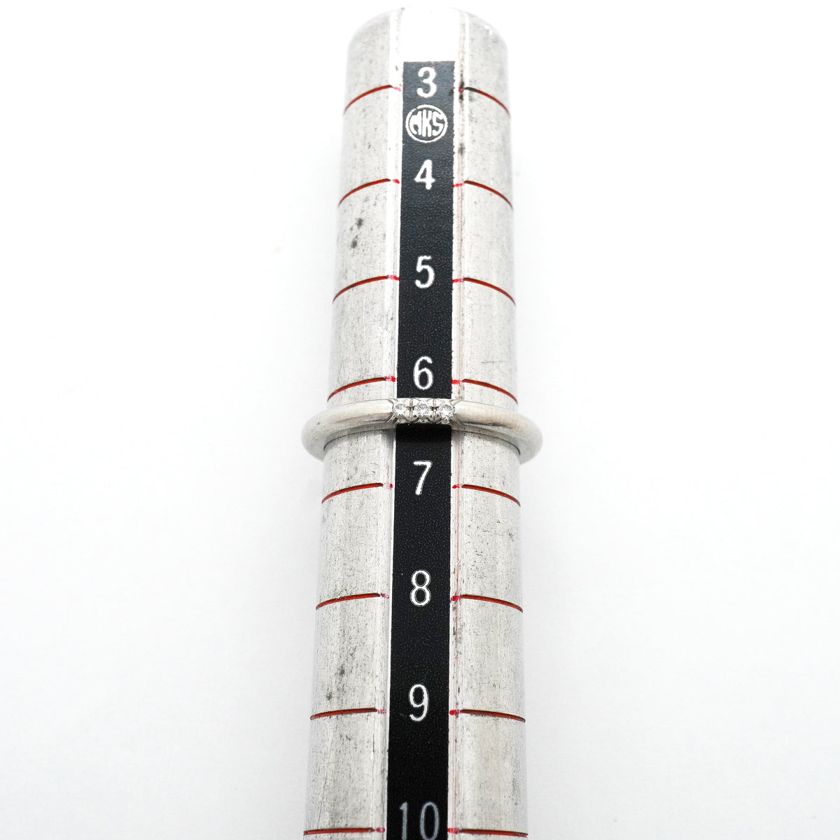 【6jhb0271】ティファニー リング フォーエバー 3PD Pt950 プラチナ ダイヤモンド 6号【中古】レディース