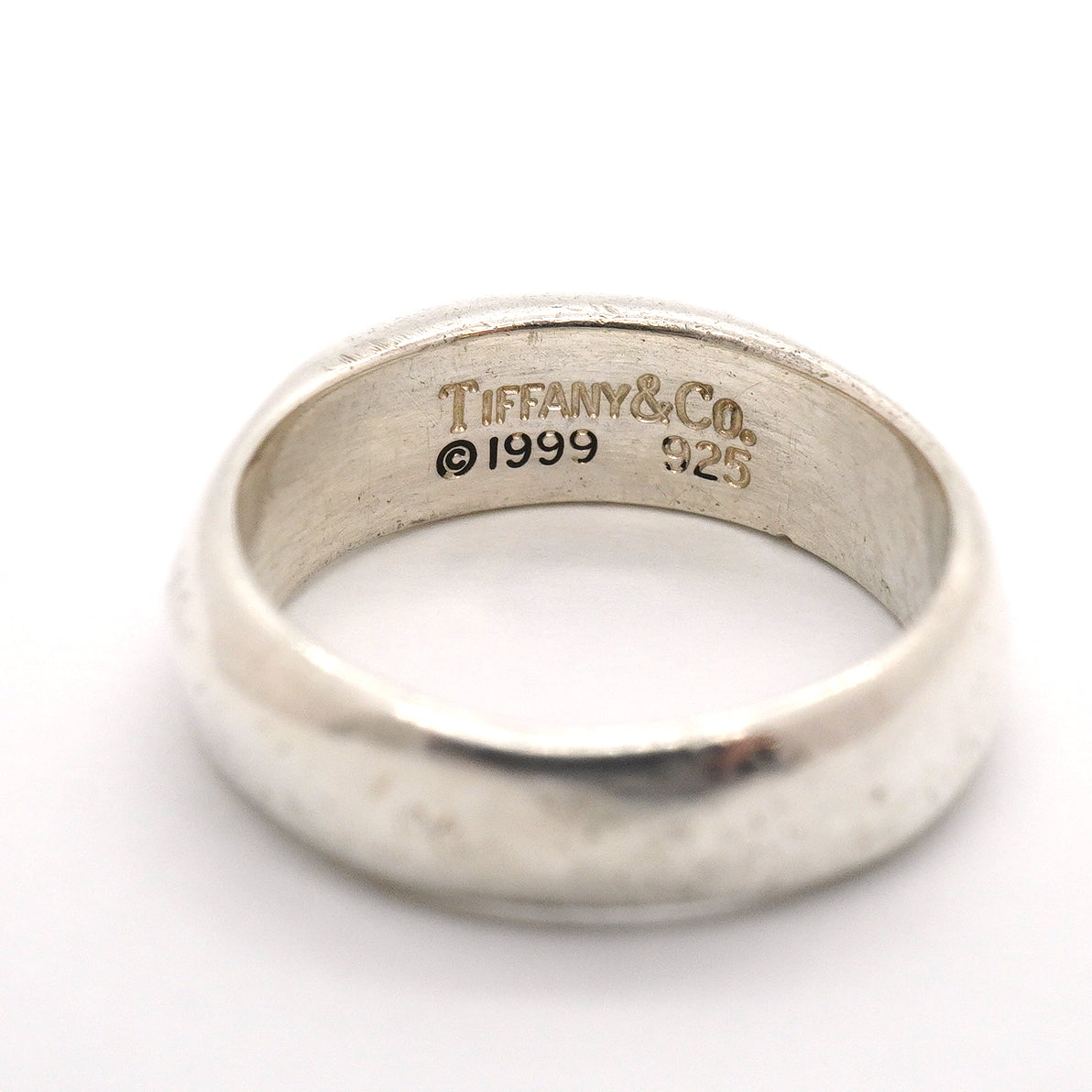 【6jhb0311-k】ティファニー リング ナイフエッジ シルバー925 6.5号【中古】レディース