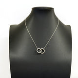 【6jhb0318-k】ティファニー ネックレス 1837/インターロッキング シルバー925【中古】レディース