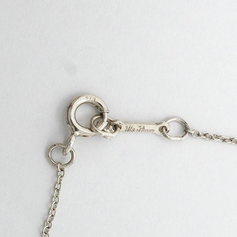 【6jhb0320-k】ティファニー ネックレス ダブルラビングハート シルバー925【中古】レディース
