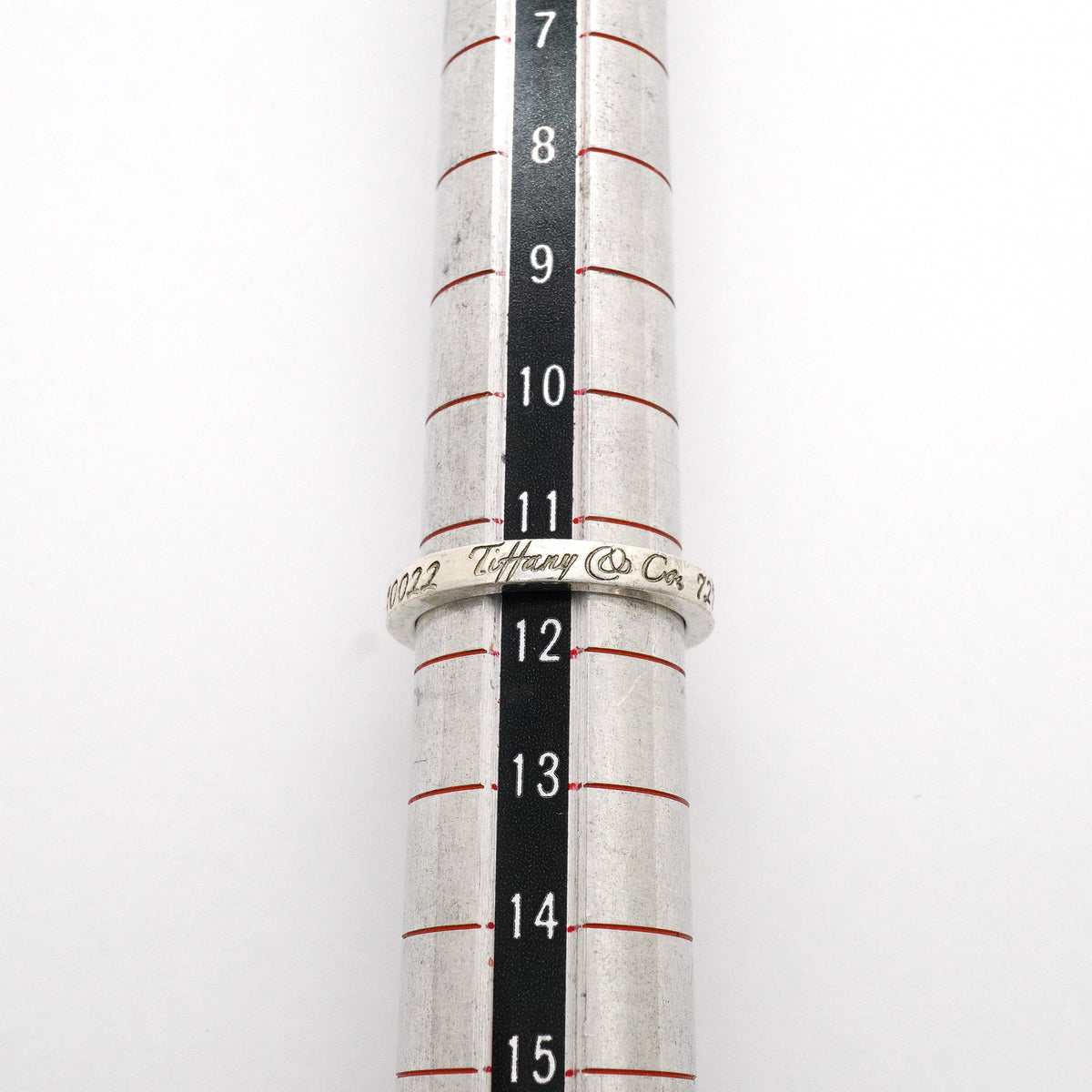 【6jhb0322-k】ティファニー リング ノーツ シルバー925 11.5号【中古】レディース
