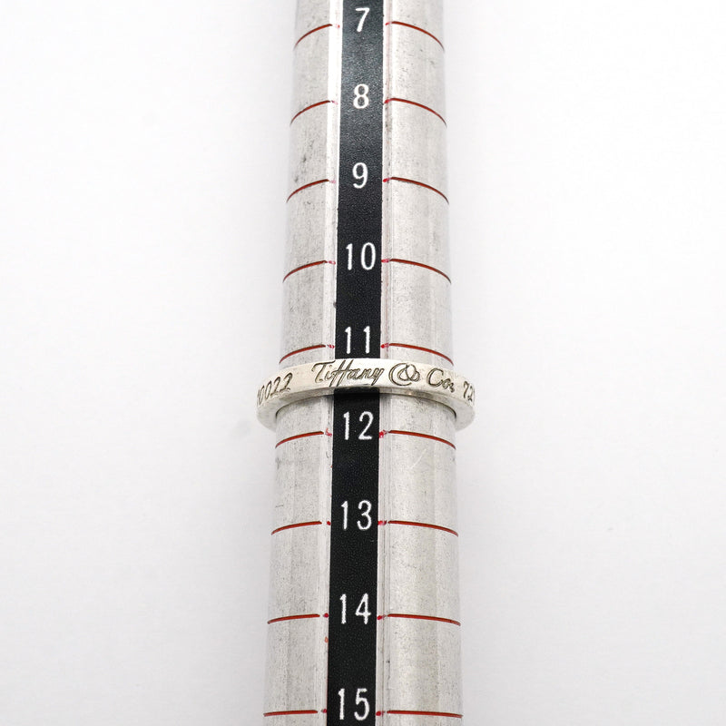 【6jhb0322-k】ティファニー リング ノーツ シルバー925 11.5号【中古】レディース