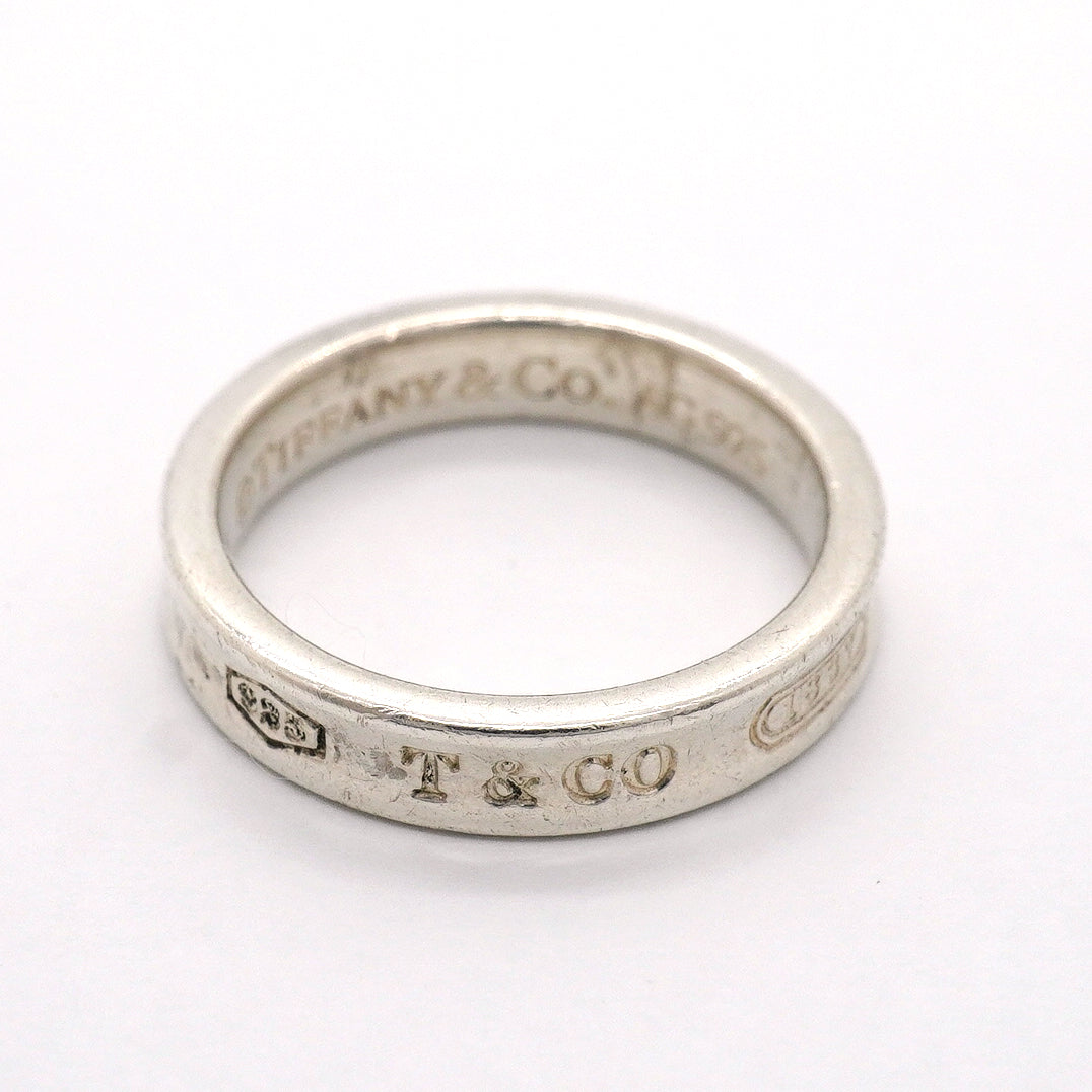【6jhb0325-k】ティファニー リング ナロー シルバー925 10号【中古】レディース