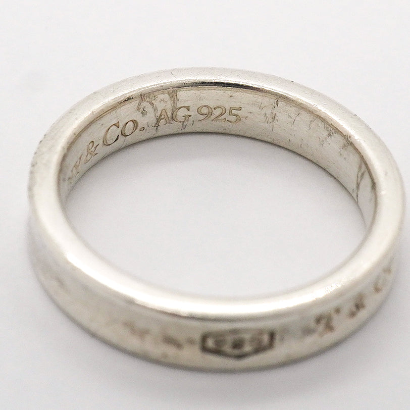 【6jhb0325-k】ティファニー リング ナロー シルバー925 10号【中古】レディース