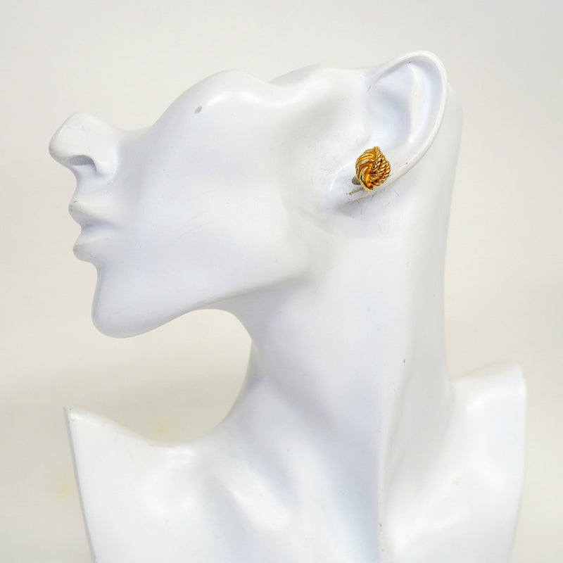 【6jhb0327】クリスチャンディオール イヤリング GPメッキ ゴールド【中古】レディース