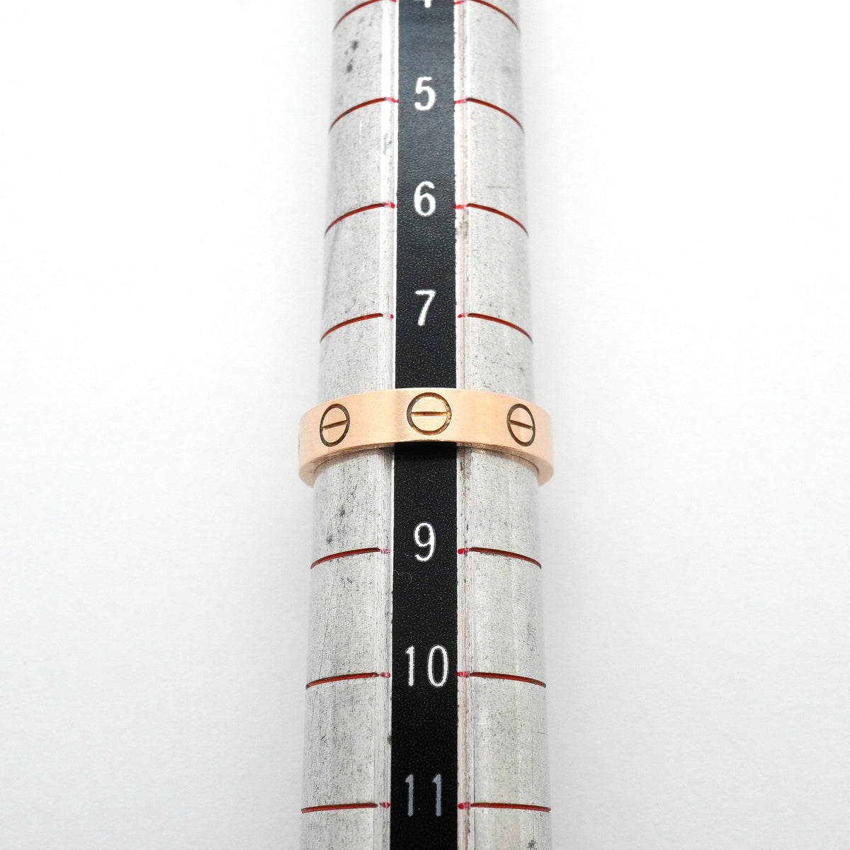 【6jhb0338】カルティエ リング ミニラブ K18PG ピンクゴールド ＃48【中古】レディース